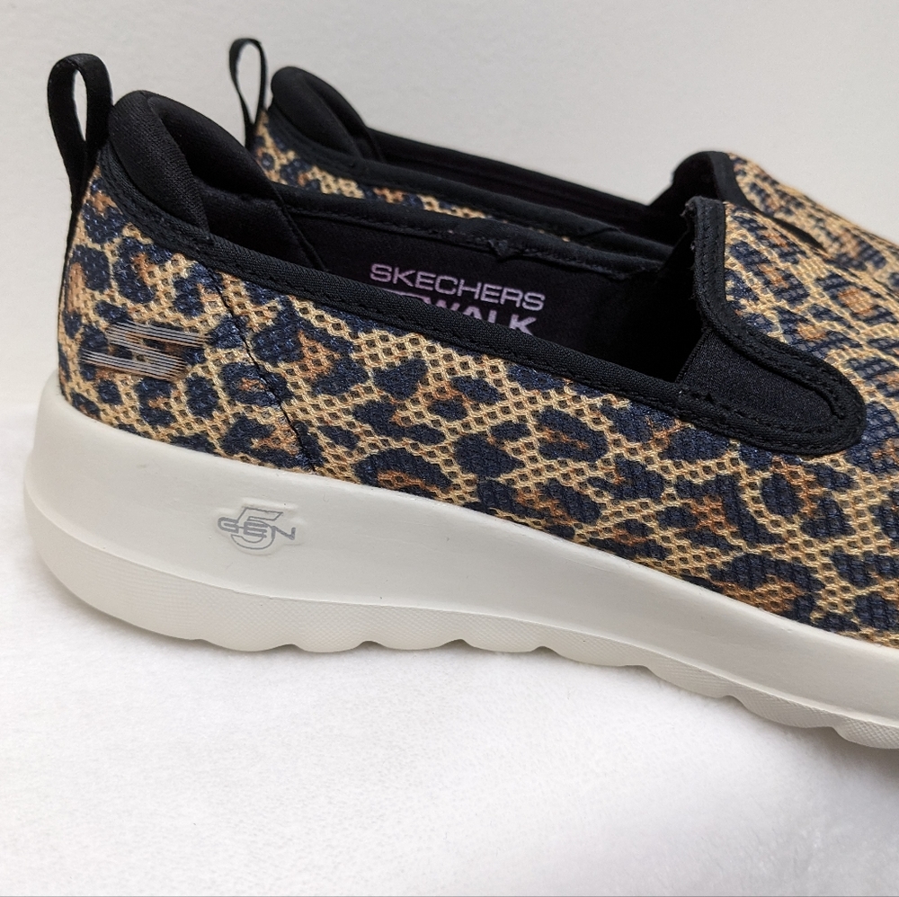 Skechers Leopard Print Go Walk Joy Fiery - Picture 11 of 13